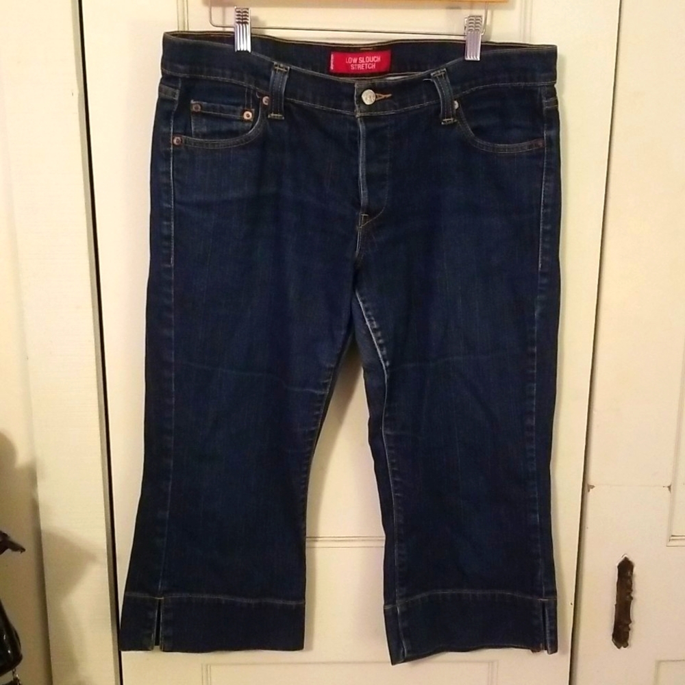 Womens Levi's capri jeans size 13 junior
